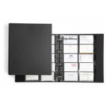 DURABLE 2444 01 BUSINESS CARD RING BINDER VISIFIX A4 ECONOMY (BLACK) 
